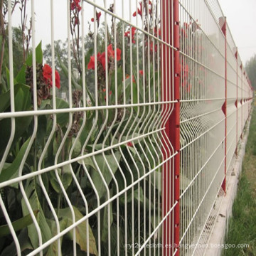 Panel de valla de alambre soldado con recubrimiento de zinc